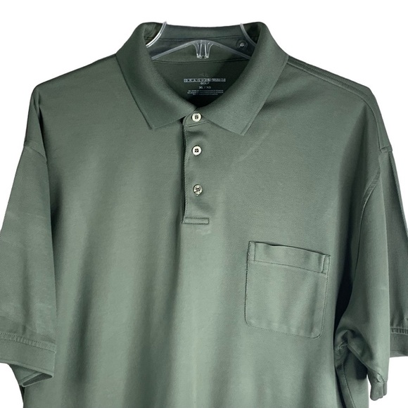 Men’s Grand Slam Golf Polo Performance Short Sleeve Shirt Size X-Large - Picture 5 of 6